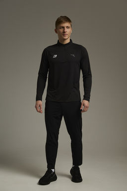 Брюки трикотажные укороченные Черный ADVANCED RUNNING Knit Ankle Pants