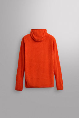 SKI FLEECE TEXTURED HOODIE - Zara фото 7