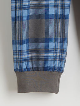 Beli Lastikli Ekose Erkek ?ocuk Pijama Alt