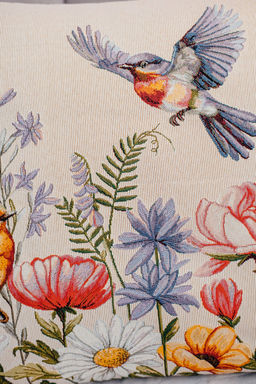 Наволочка декоративная 50х50 Птички