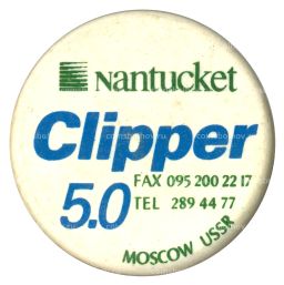 Значок рекламный Nantucket