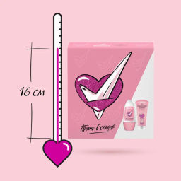 РЕКСОНА+БАРХАТНЫЕ РУЧКИ набор "Прям в сердце" (50мл+45мл) 25