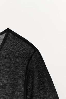 100% WOOL T-SHIRT - Zara фото 16