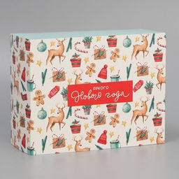 Коробка сборная Уютного года , 20 х 15 х 8 см - Дарите счастье фото 3