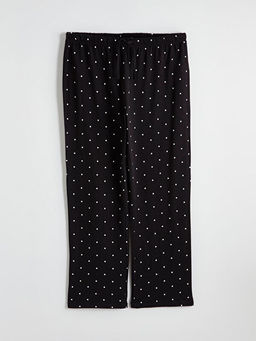 Beli Lastikli Puantiyeli Kad?n Pijama Alt