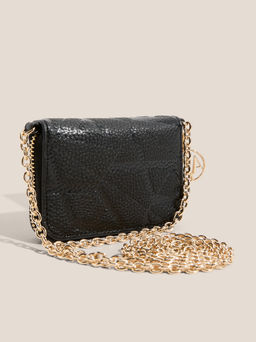 Женская сумка через плечо ARMANI EXCHANGE GYNGER Артикул 4368471, черный  фото 3