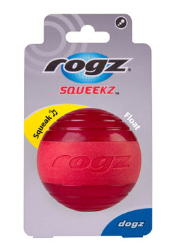 ВИА Мяч с пищалкой Squeekz, красный SQ02C SQ02C