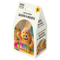 Набор для опытов ТРИ СОВЫ "Щелочи и Кислоты" (EX270T)