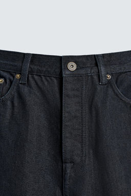 COTTON - WOOL STRAIGHT-LEG JEANS - Zara фото 8