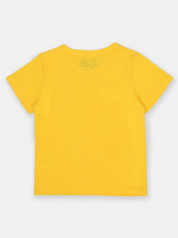 CRB wear/CSBB 63745-30-392 Футболка для мальчика,желтый/Ex.Cherubino  фото 3