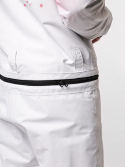 Комбинезон BB-0525 Бело-голубой - Snow headquarter фото 28