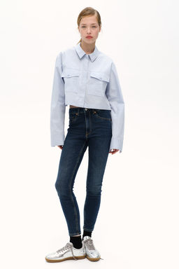 Camisa cargo cropped