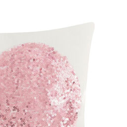 Наволочка декоративная Этель Сердце цвет розовый,40 х 40 см, велюр  фото 7