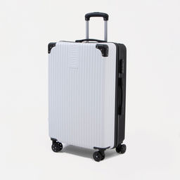 Чемодан большой 26, кодовый замок, цвет белый/чёрный - Simaland фото 3