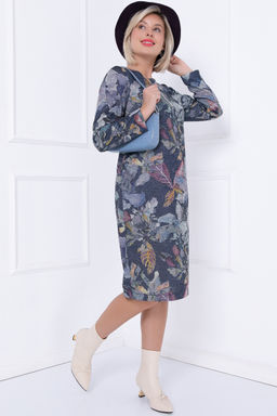 Платье Bellovera 44П5607 синий