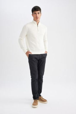 Chino Pantolon Regular Fit Cepli Duz Paca