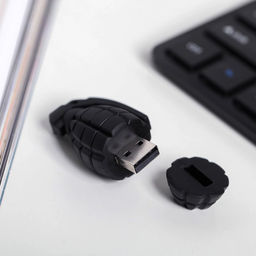 Флешка USB на открытке Граната, 4 ГБ