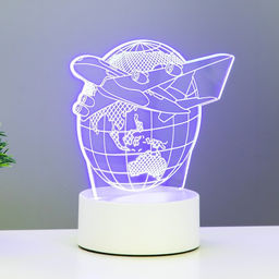 Светильник «Самолет» LED RGB от сети RISALUX