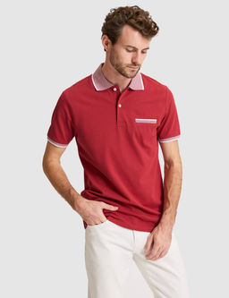 Nar _i_e_i Slim Fit %100 Pamuk D__meli Polo Yaka Ti__rt