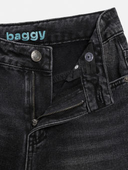 ACOOLA / Брюки джинсовые детские для мальчиков Nomu черный фото 5