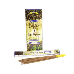 Благовония Satya Hexa Coffee & Cafe Mokka Кофе аромапалочки