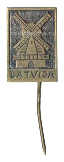 Значок Латвия