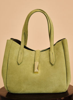 Замшевая сумка Sophie DBR 31059 киви  фото 2