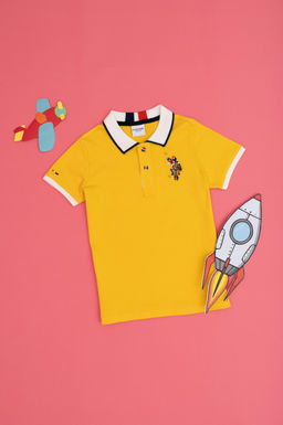 U. S. Polo Assn / Базовая футболка Saffron для мальчиков