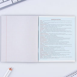 Предметная тетрадь, 48 листов, МИНИМАЛИЗМ, со справочными материалами География, обложка мелованный картон 230 гр., внутренний блок в клетку 80 гр., белизна до 80 %,блок №2. - Artfox study фото 4