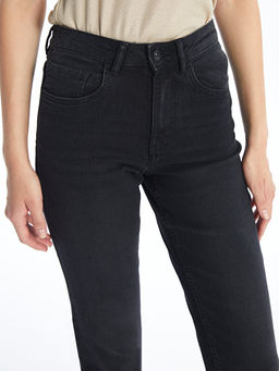 Straight Fit Kad?n Jean Pantolon