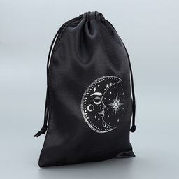 Цена за 5 шт. Мешок атласный Ночь, 16 24 см +/- 1.5 см - Дарите счастье фото 2