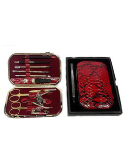 Zinger Маникюрный набор Премиум MSFE-802-1-G, 11 предметов