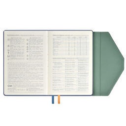 Ежедневник недатированный ESCALADA, А5, 160 л., арт. 63978/ 15 РУФФО СЕРО-ГОЛУБОЙ  фото 14