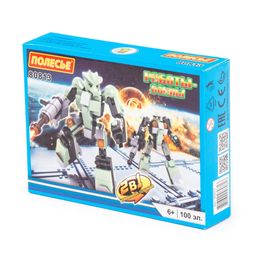 Конструктор Классик Роботы-воины-1.1 (100 элементов) (в коробке)