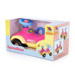 Каталка-автомобиль для девочек Сабрина (в коробке)