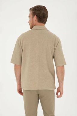 U. S. Polo Assn / Мужская футболка светло-хаки - U.s. polo assn фото 5
