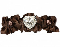 Заколка-автомат PN0356 коричневый