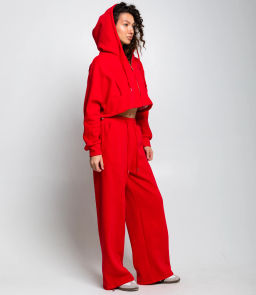 Спортивный костюм #КТ5848, красный - Dommod фото 3