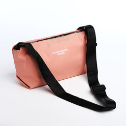 Сумка молодёжная на молнии, цвет розовый - Simaland фото 4