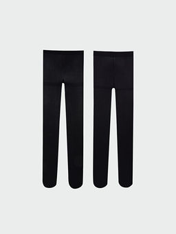 K?z ?ocuk ?nce K?lotlu ?orap 2li