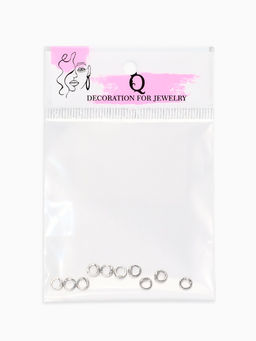 Протекторы для украшений, набор 10 шт. цвет серебро