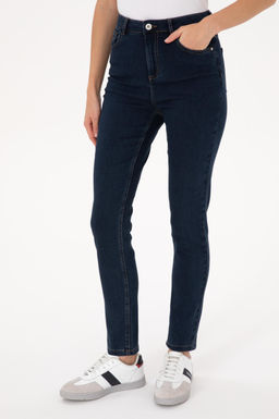 Kad_n Koyu Mavi Jean Pantolon - U.s. polo assn фото 2