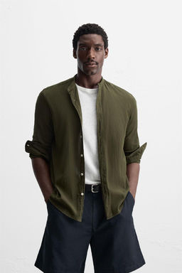 CREASED-EFFECT SHIRT - Zara фото 32