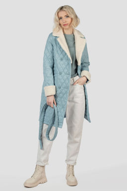 Пальто женское демисезонное (пояс) - Империя пальто фото 2