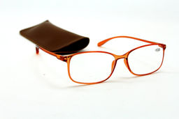 Готовые очки с футляром Okylar - TR90002 brown -1