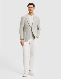 Gri Slim Fit Spor Ceket