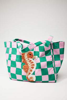 FABRIC DESIGN TOTE BAG - Zara фото 6