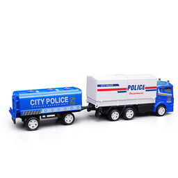 Машина "Полиция города" металл, в коробке
