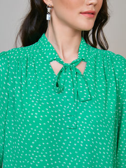 Блуза из креп-шифона - Stilla фото 11