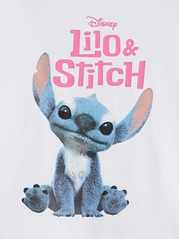 Bisiklet Yaka Stitch Bask?l? K?z ?ocuk Pijama ?st